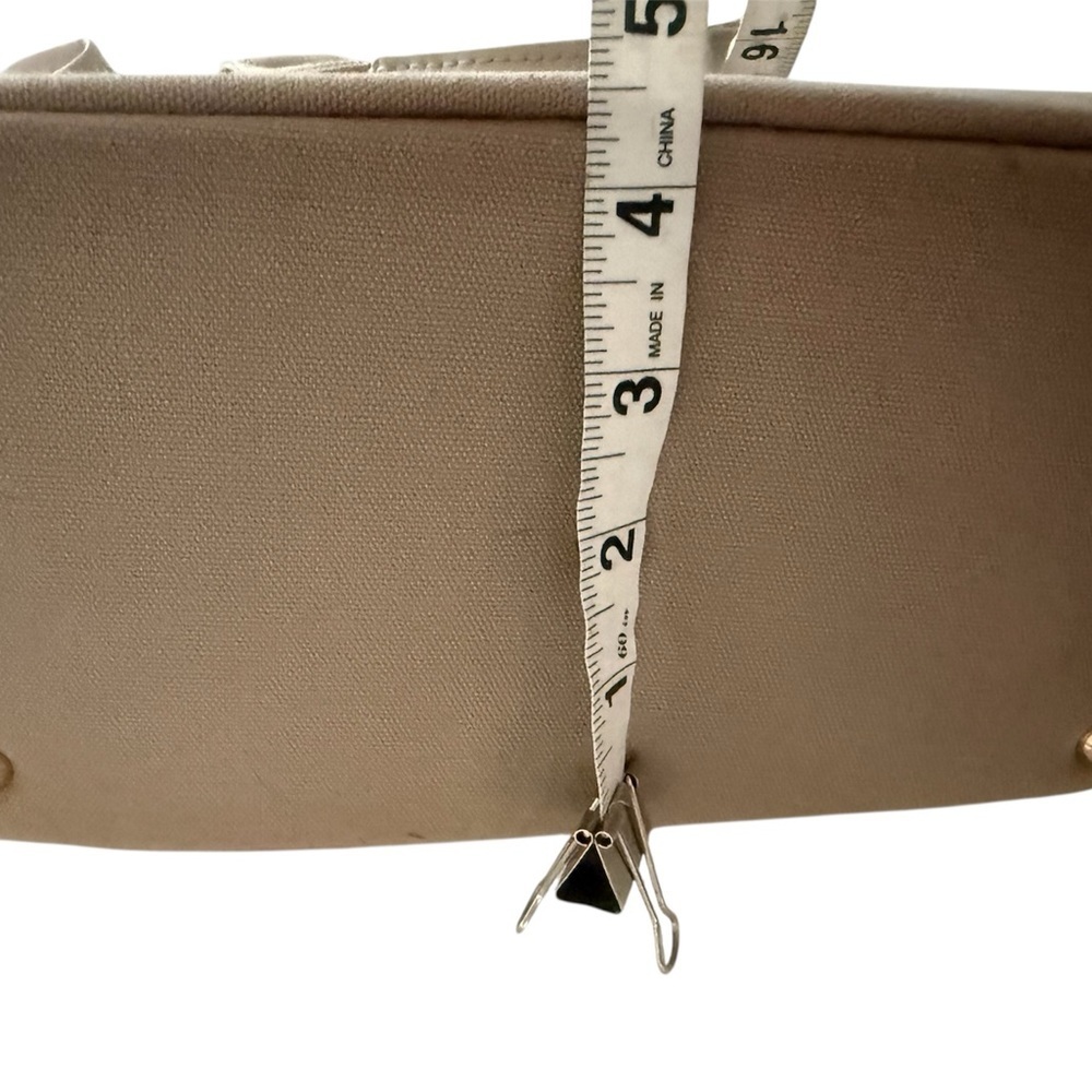 Jill by Jill Stuart ruffle tan tote bag - Picture 5 of 11